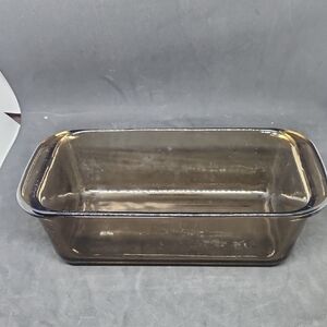 Pyrex Smoke Glass Loaf Baking Dish